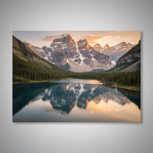 Misty Mountain Panorama – Large Landscape Print